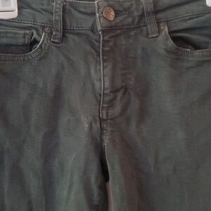 ELSE dark forest green jeans